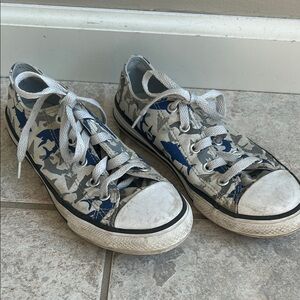 Converse Shark print sneakers